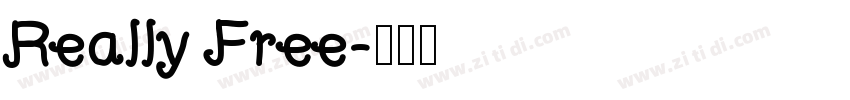 Really Free字体转换